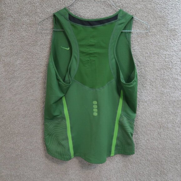 Nike Dri fit Tank Top Youth Size Large 12-14 Green Active - Picture 3 of 8